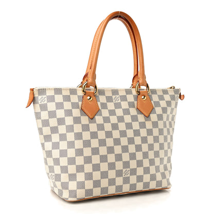 Louis Vuitton Damier Azur Saleya PM 3 of 10