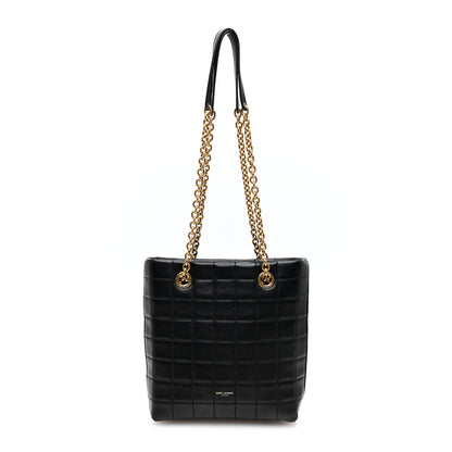 Saint Laurent Lambskin Carre Quilted Mini Shopping Bag Black 1 of 9