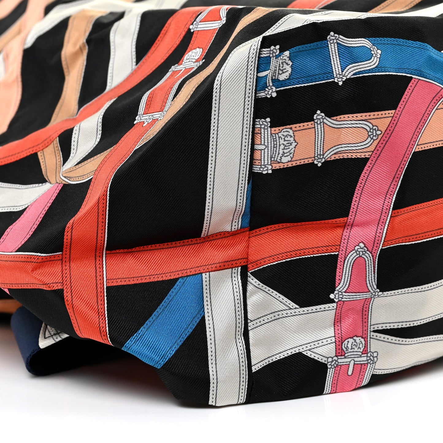 Silk Barenia Cavalcadour Airsilk Backpack Black Bleu Marine Fauve