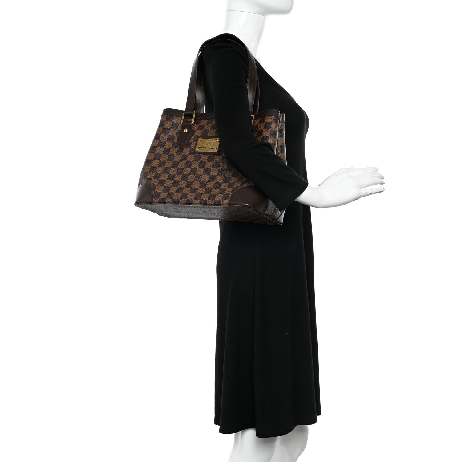 Louis Vuitton LOUIS VUITTON Damier Ebene Hampstead PM 3 of 9