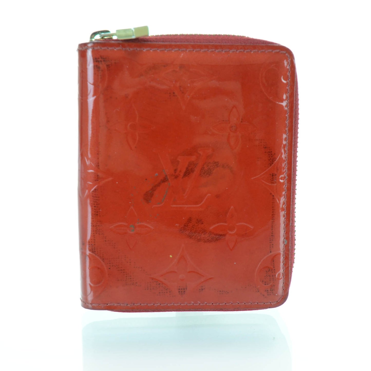 Vernis Broome Zip Wallet Rouge