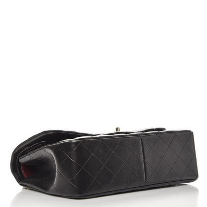 Chanel Lambskin Quilted Jumbo Double Flap Black 5 of 11