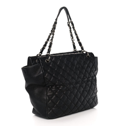 Chanel Caviar Quilted Easy Zip Flap Tote Black 2 of 15