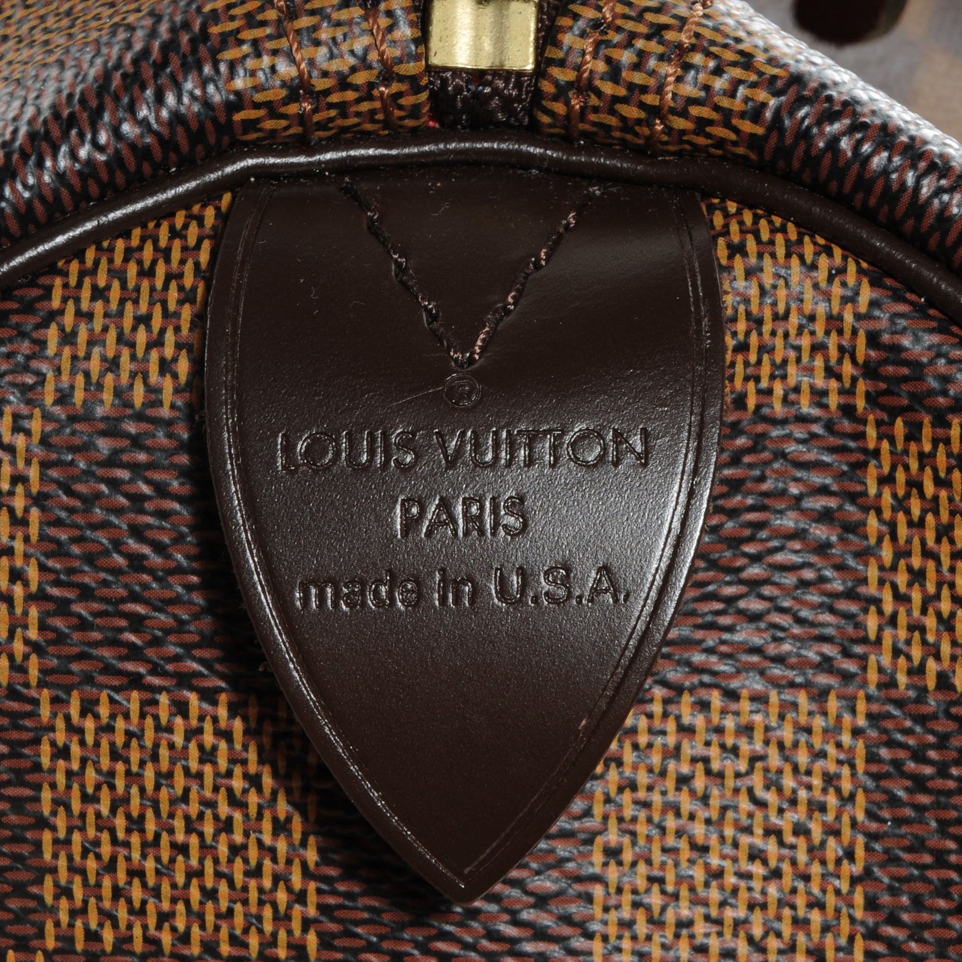 Louis Vuitton Damier Ebene Speedy 30 7 of 8