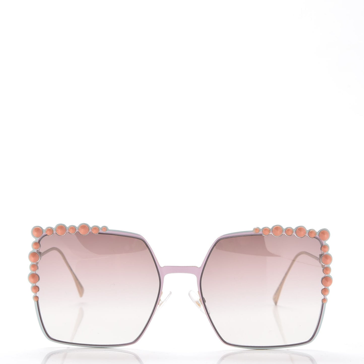 Square Dots Sunglasses FF 0259/S Gold