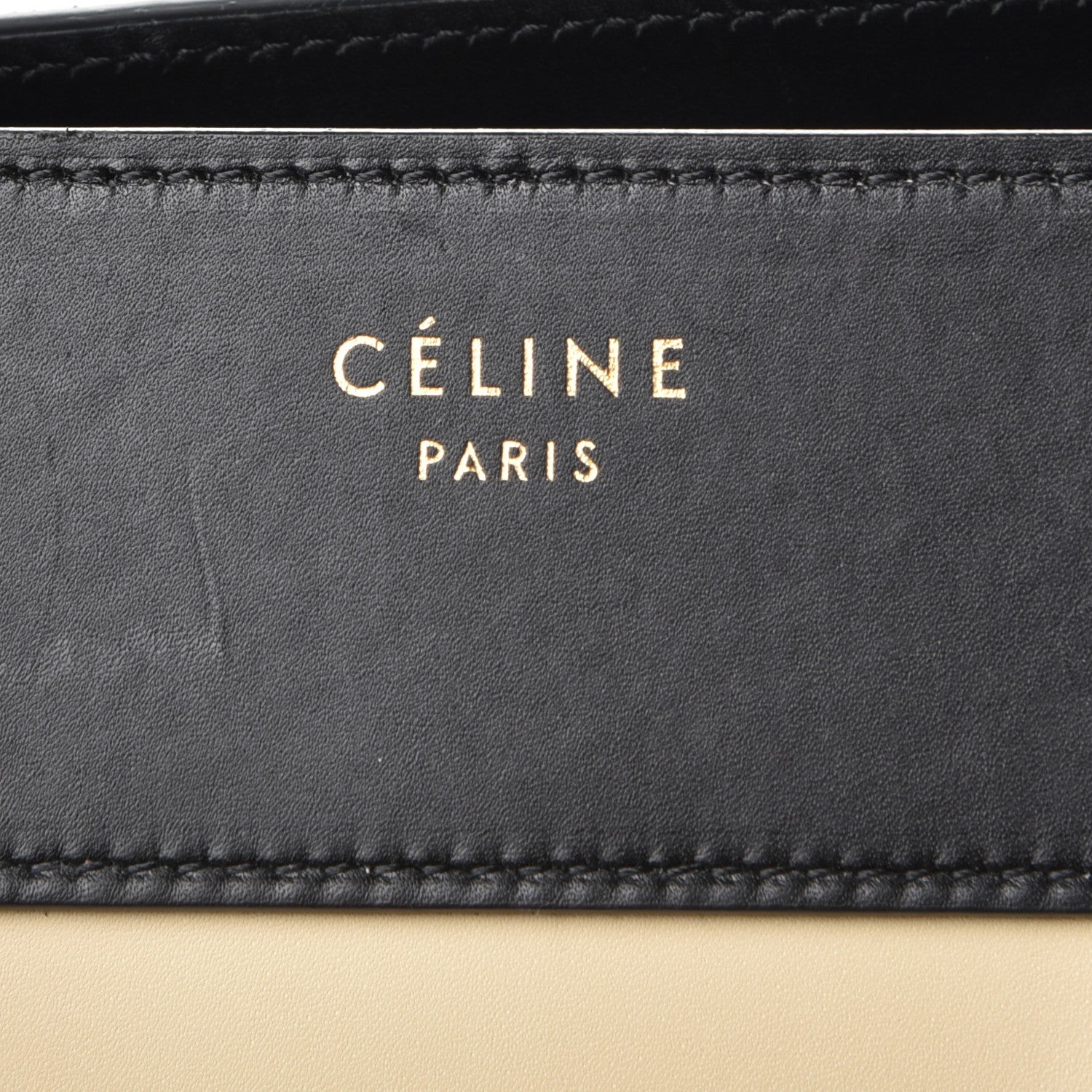 Celine Satin Calfskin Mini Tri-Color Luggage Seashell 6 of 14
