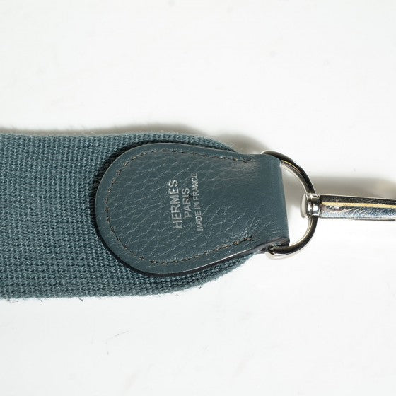 Hermes Taurillon Clemence Evelyne PM Bleu Orage 13 of 28