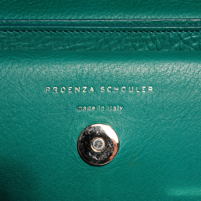 Proenza Schouler Calfskin PS11 Classic Shoulder Bag Emerald 8 of 12