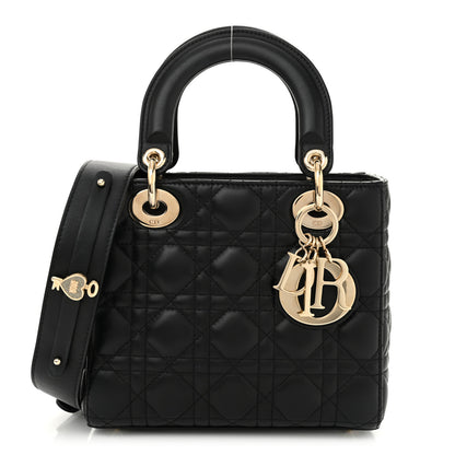 Christian Dior Lambskin Cannage Small My ABCDior Lady Dior Black 1 of 11