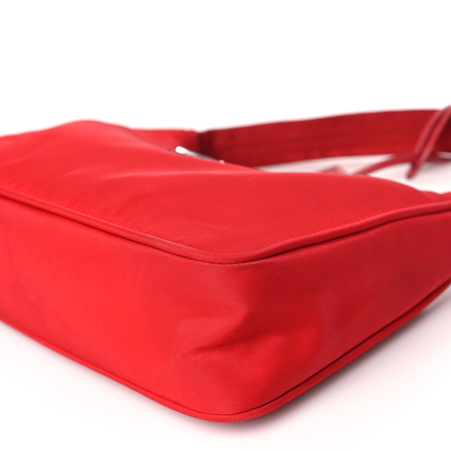 Prada Tessuto Nylon Mini Re-Edition 2000 Bag Rosso 10 of 10