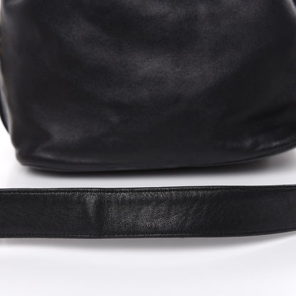 Chanel Lambskin CC Drawstring Shoulder Bag Black 15 of 19