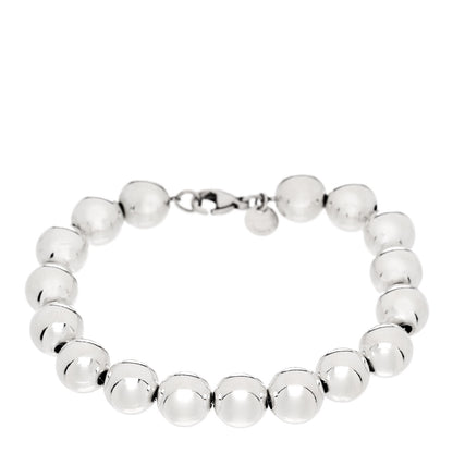 Tiffany Sterling Silver 10mm HardWear Ball Bracelet 1 of 4
