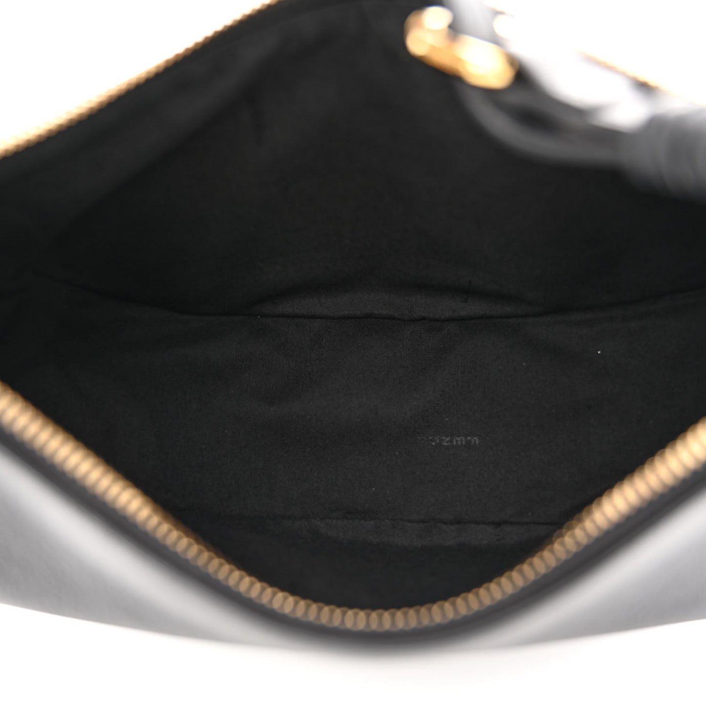 Vitello Grace Matte Small Fendigraphy Hobo Bag Black