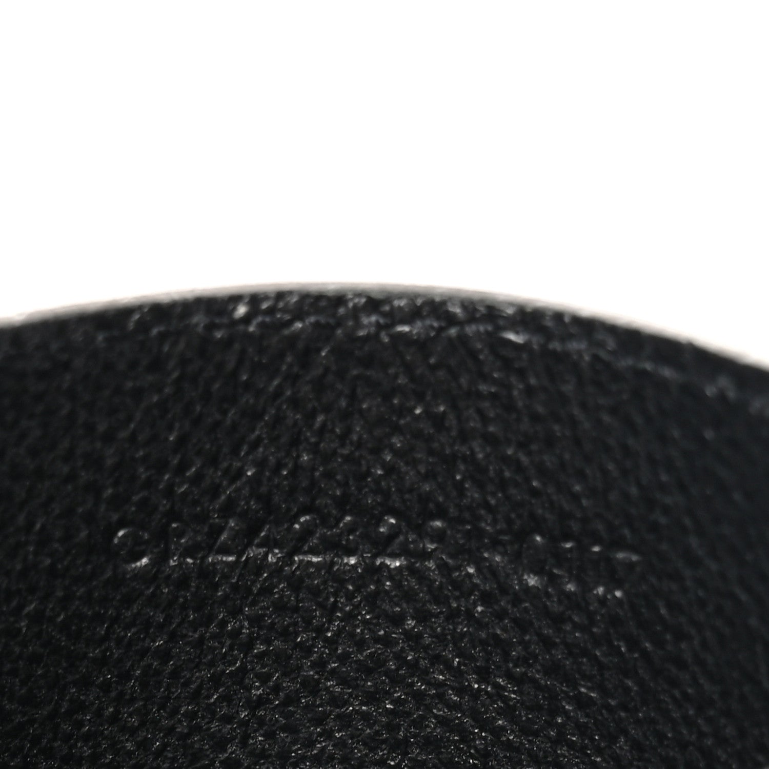 Saint Laurent Grain De Poudre Matelasse Chevron Monogram Credit Card Case Earth 7 of 8