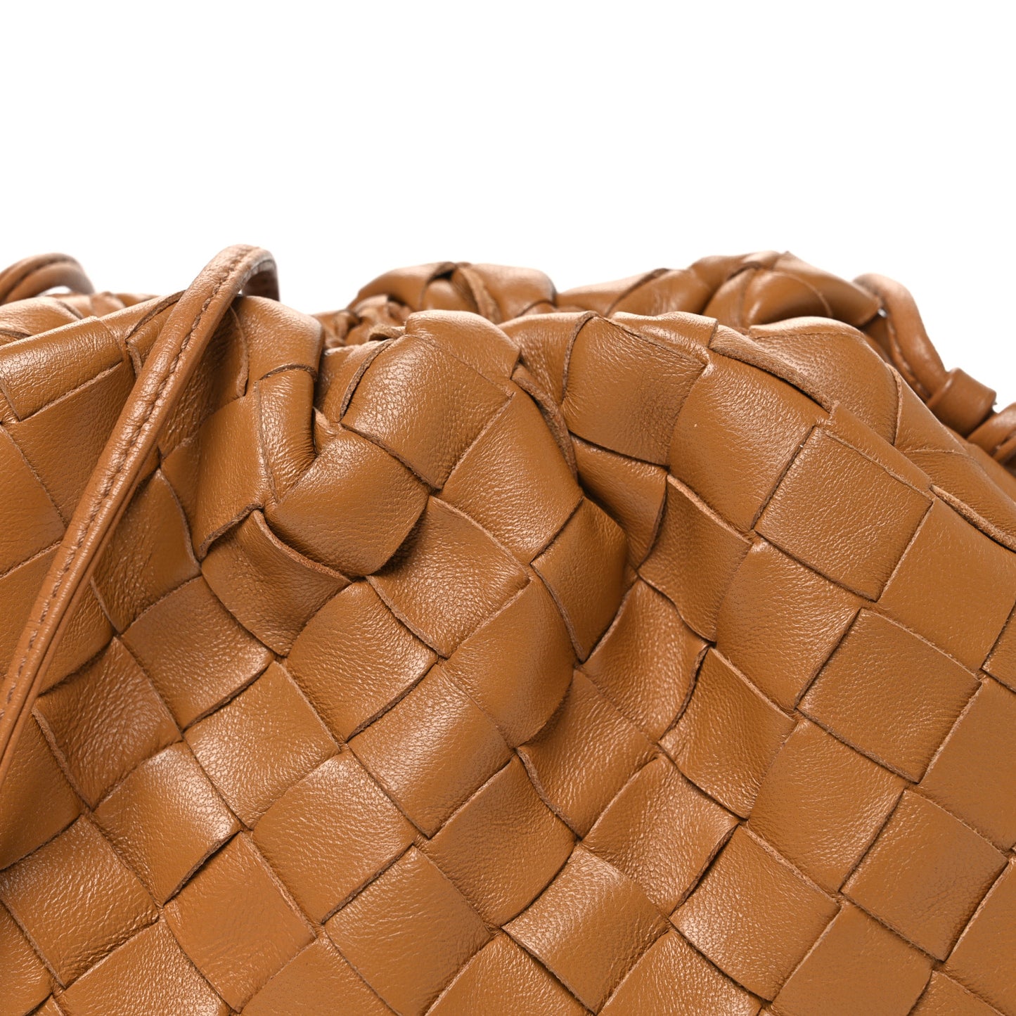 Nappa Intrecciato The Mini Pouch Carmel