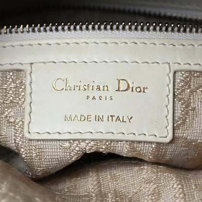 Christian Dior Wicker Oblique Medium Lady Dior Bag Beige 7 of 15