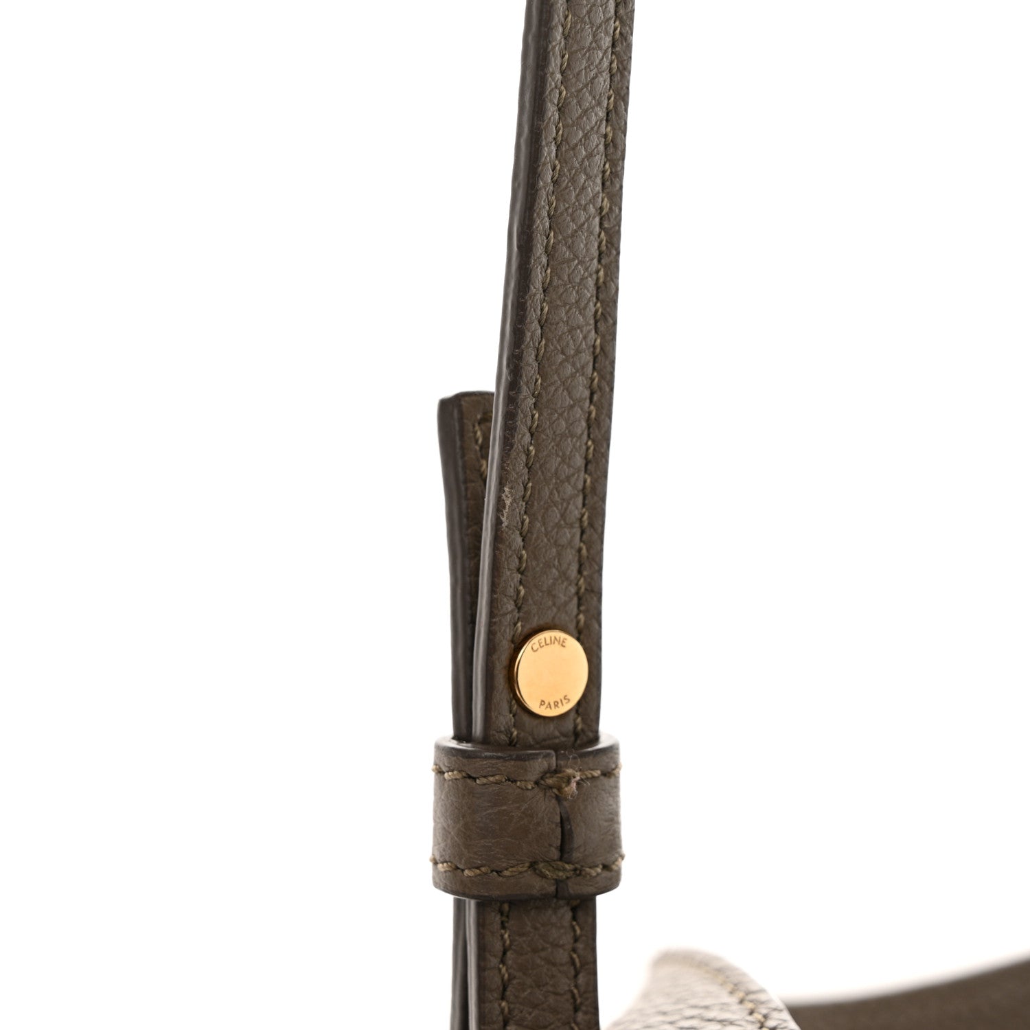 Celine Grained Calfskin Small Folded Cabas Taupe 14 of 14