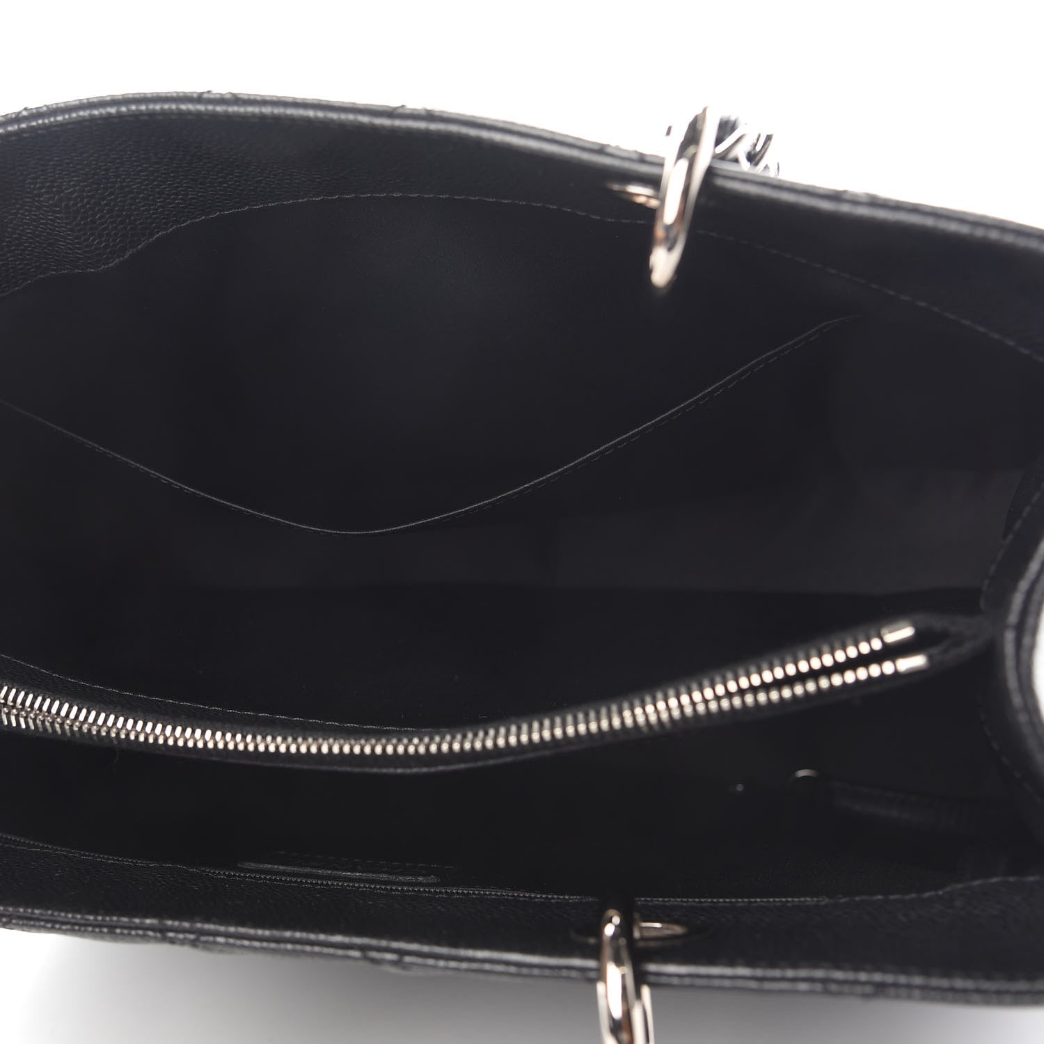 Chanel Caviar Quilted Grand Shopping Tote GST Black 7 of 13