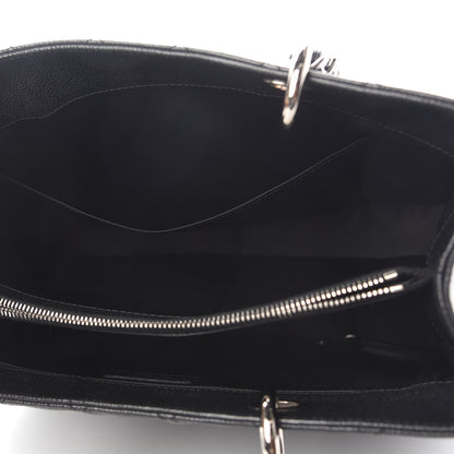 Chanel Caviar Quilted Grand Shopping Tote GST Black 7 of 13