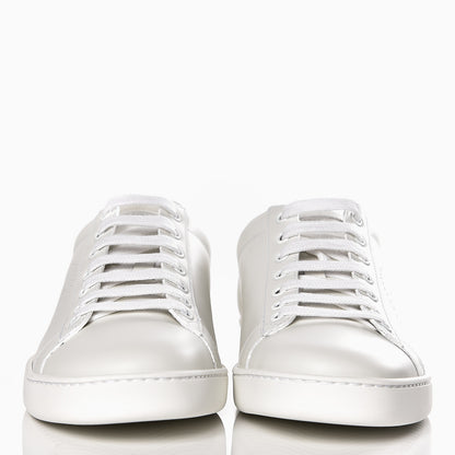 Gucci Calfskin Interlocking G Perforated Womens Ace Sneakers 39.5 White Wild Rose 2 of 11