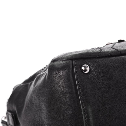 Chanel Calfskin Small Diamond Stitch Tote Black 10 of 13