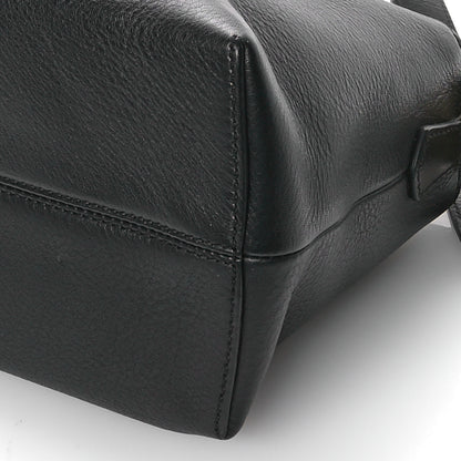 Fendi Vitello Dolce Chain Medium By The Way Boston Bag Black Grigio 10 of 10