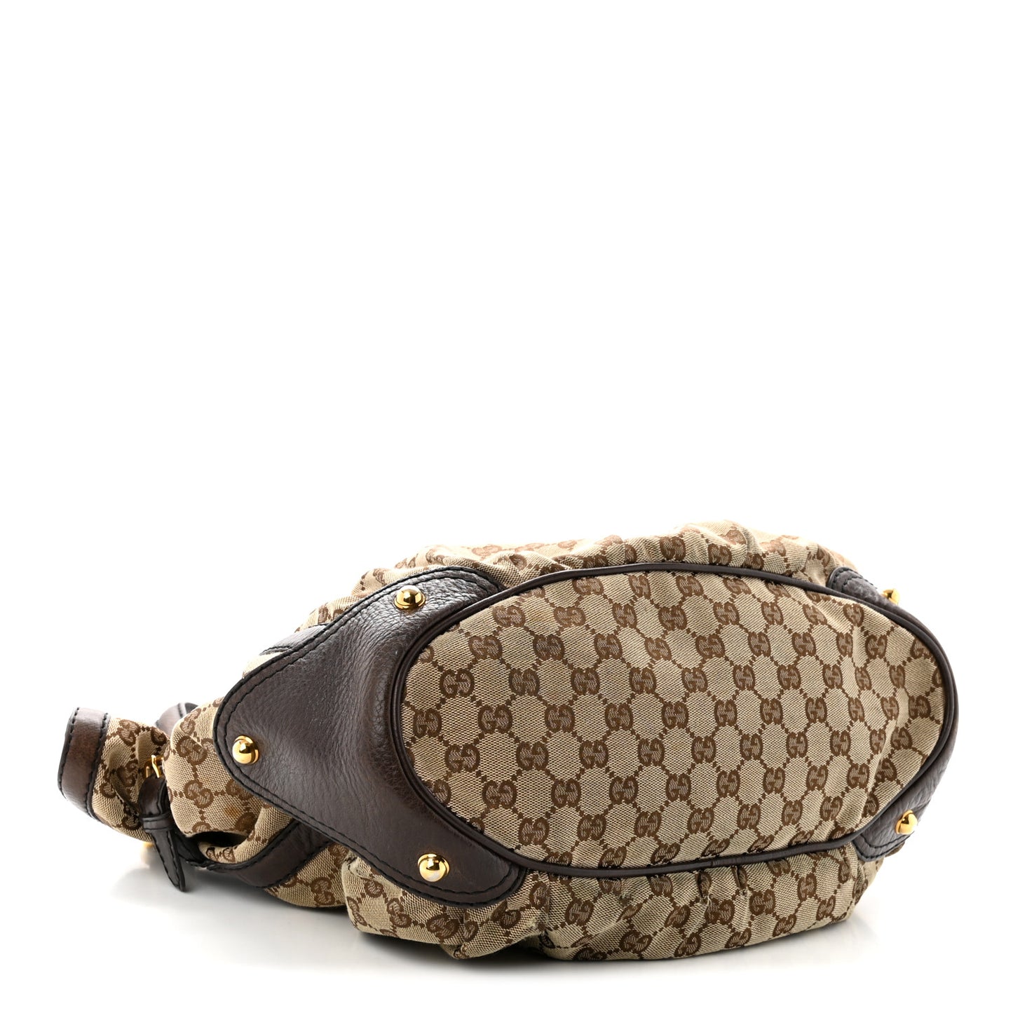 Monogram Medium Jockey Tote Dark Brown