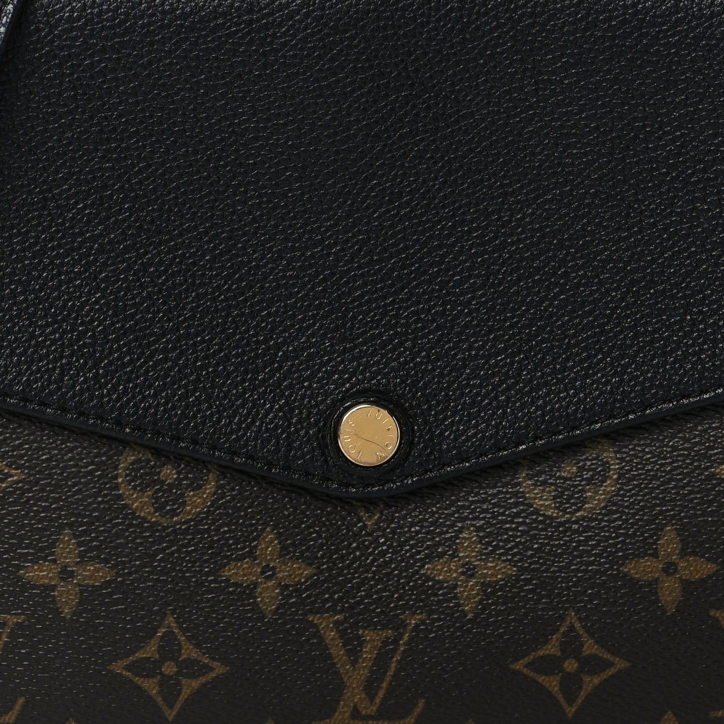 Monogram Twice Pochette Black
