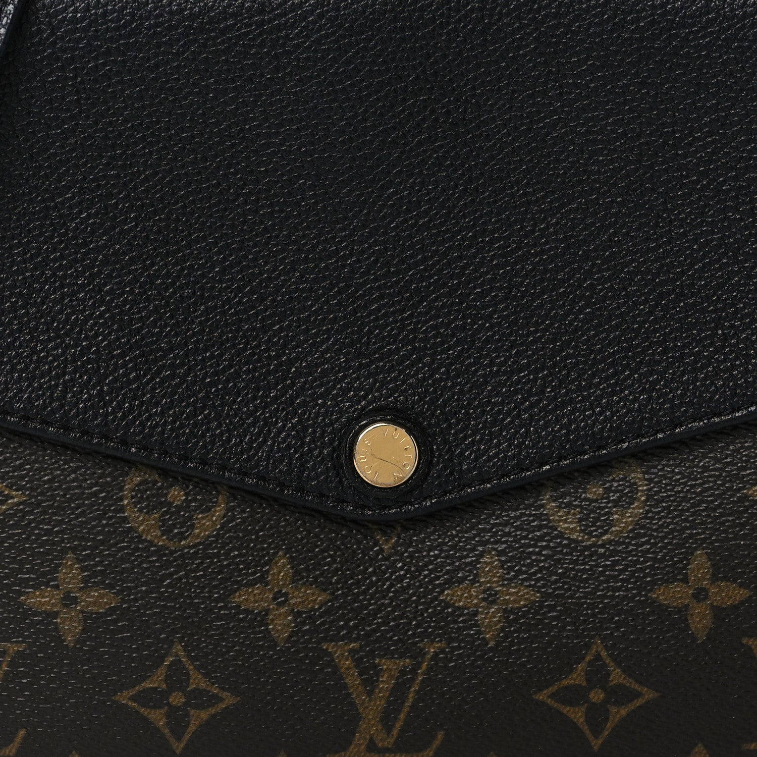 Louis Vuitton Monogram Twice Pochette Black 8 of 10
