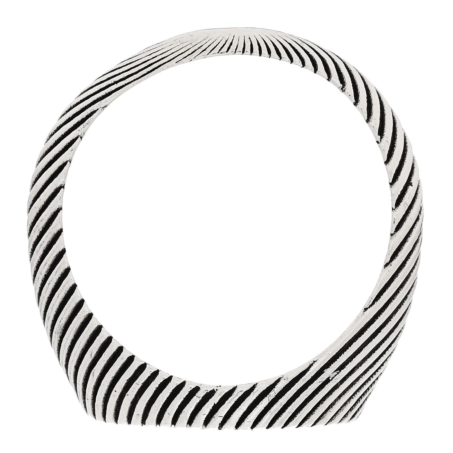 Gucci Sterling Silver GG Marmont Signet Ring 65 11.25 6 of 6