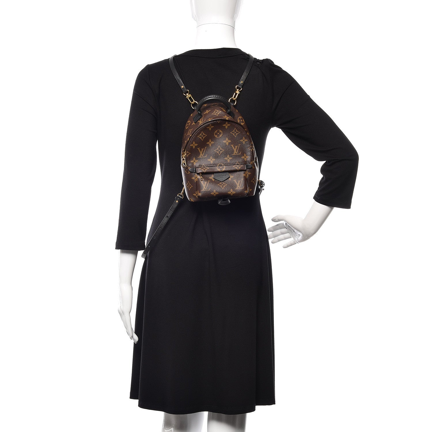 Louis Vuitton Monogram Palm Springs Backpack Mini 2 of 9