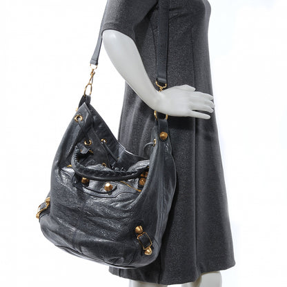 Balenciaga Agneau Giant 21 Pompon Anthracite 2 of 8