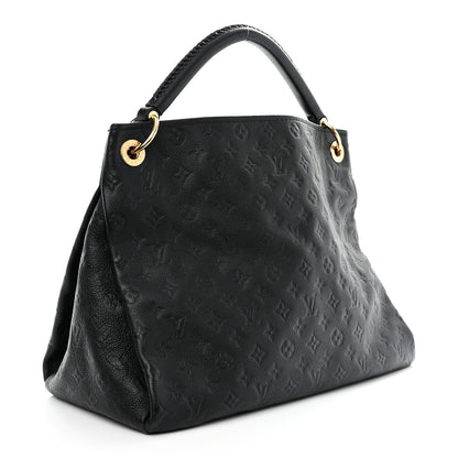 Louis Vuitton LOUIS VUITTON Empreinte Artsy MM Black 3 of 10