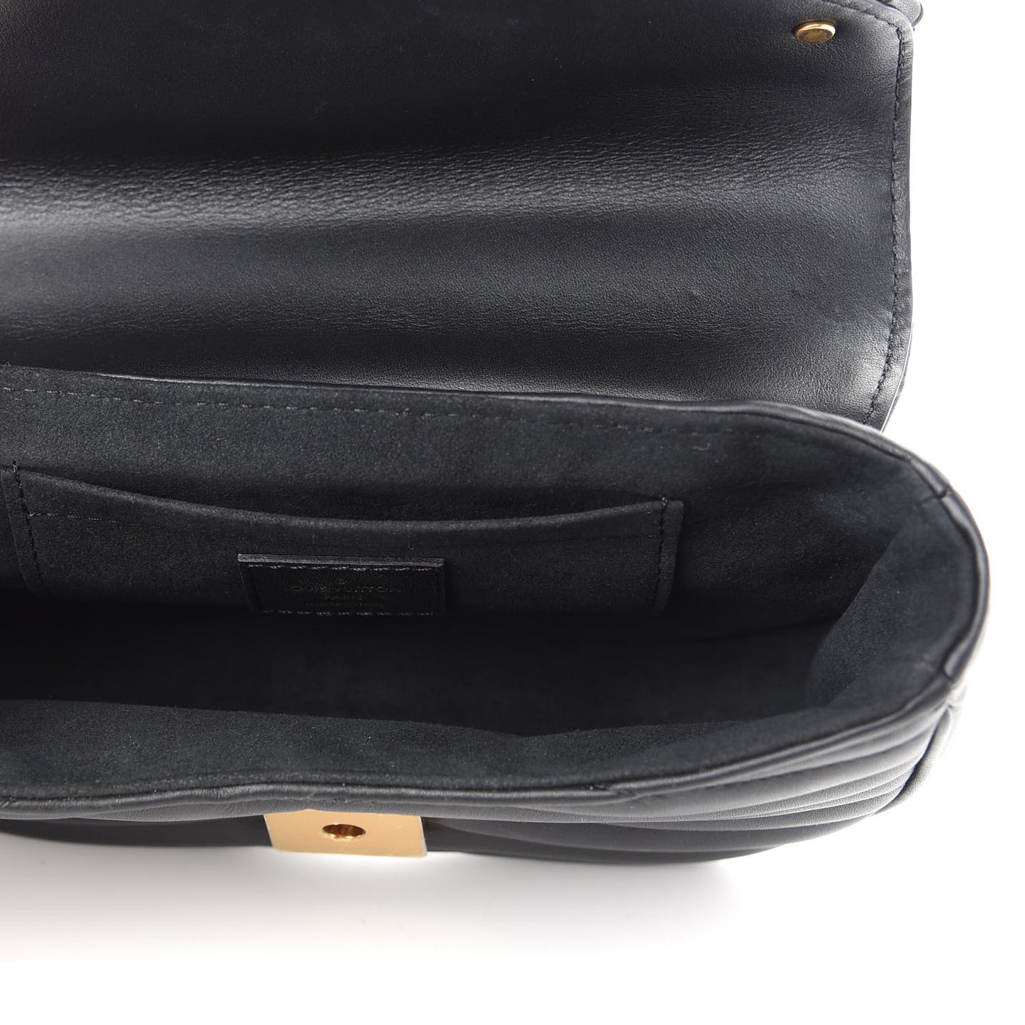 Calfskin New Wave Chain PM Black