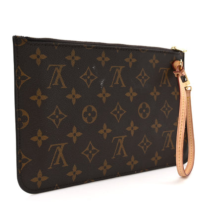 Louis Vuitton Monogram Neverfull MM GM Pochette 3 of 8