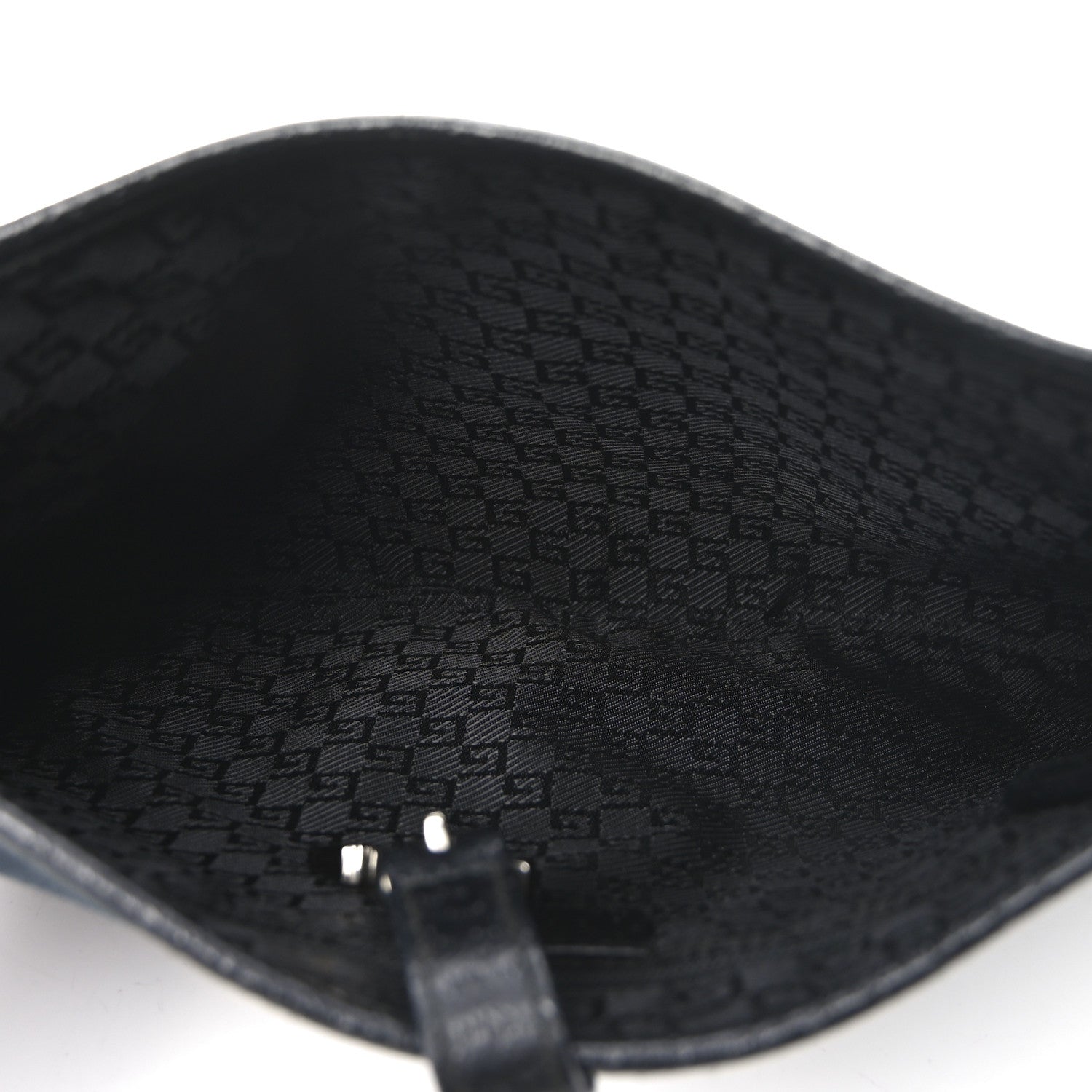 Gucci Canvas Bamboo Small Jackie O Hobo Black 5 of 10