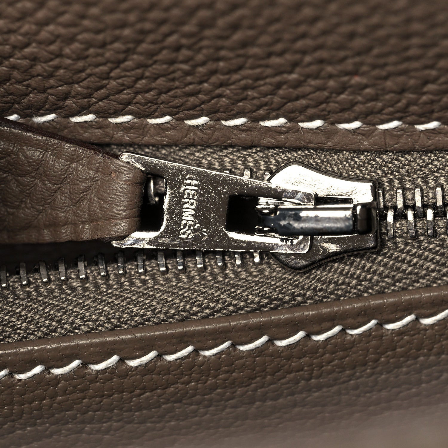 Hermes Togo Kelly Retourne 32 Etoupe 21 of 38