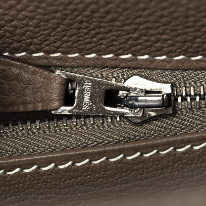 Hermes Togo Kelly Retourne 32 Etoupe 21 of 38