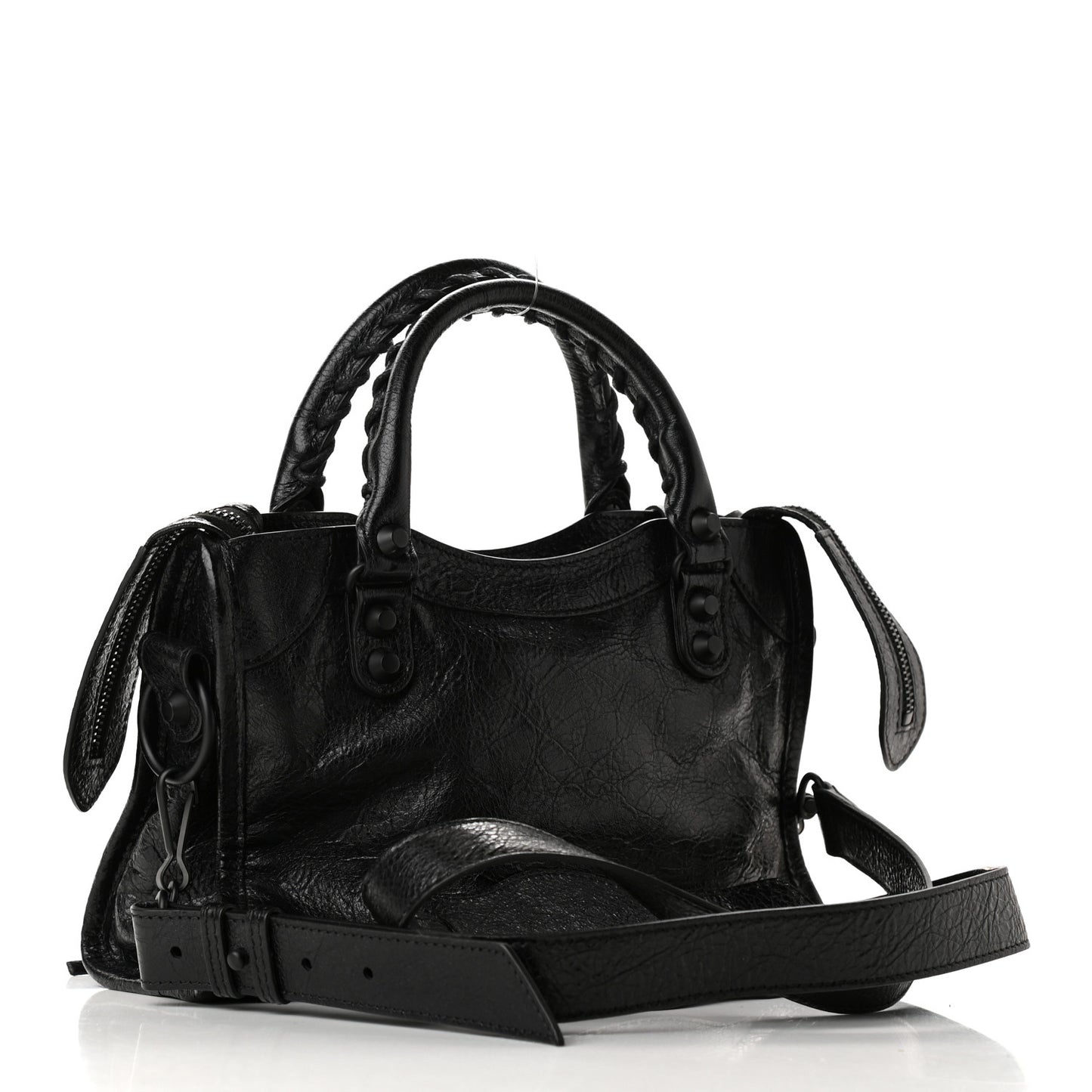 Agneau Arena Classic Black Hardware Mini City Black