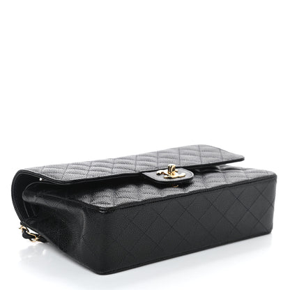 Chanel Caviar Quilted Medium Double Flap Black 4 of 10