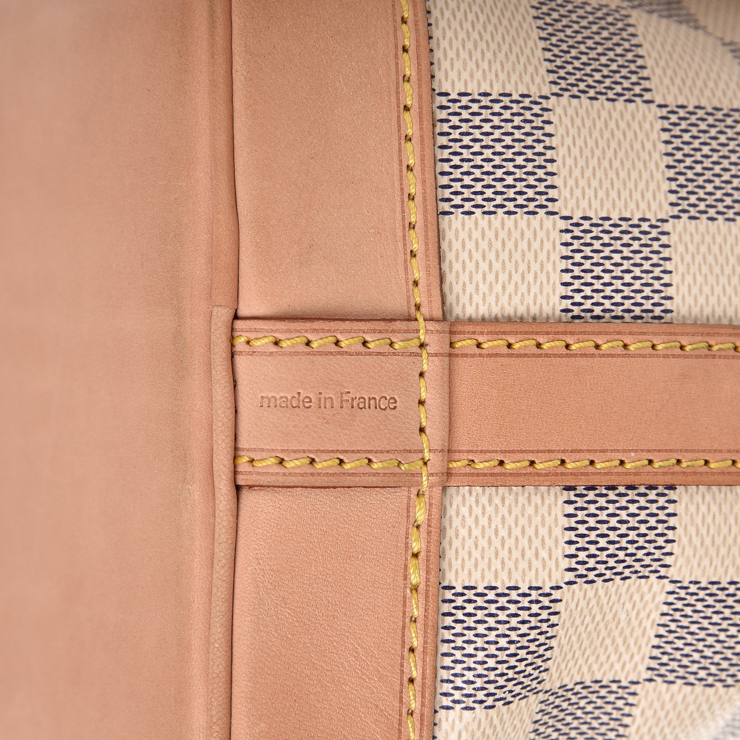 Louis Vuitton Damier Azur Noe BB 7 of 11