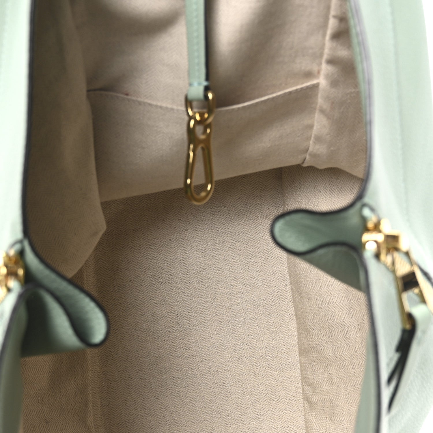 Loewe Soft Grained Calfskin Medium Hammock Shoulder Bag Light Green 5 of 9