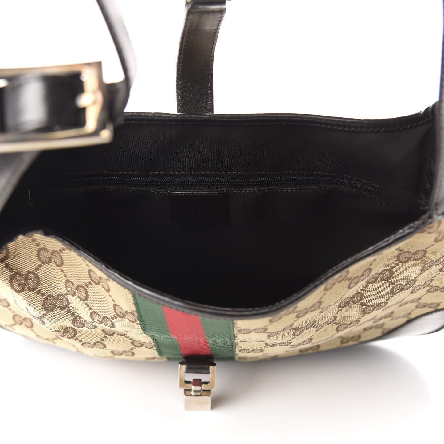 Monogram Web Jackie O Hobo Dark Brown