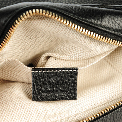 Gucci Pebbled Calfskin Small Soho Disco Bag Black 6 of 7