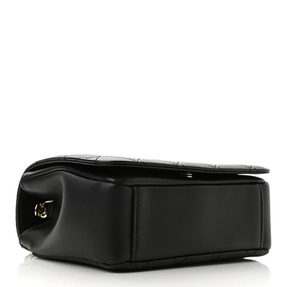 Chanel Lambskin Quilted Studded Beauty Begins Flap Black 3 of 10
