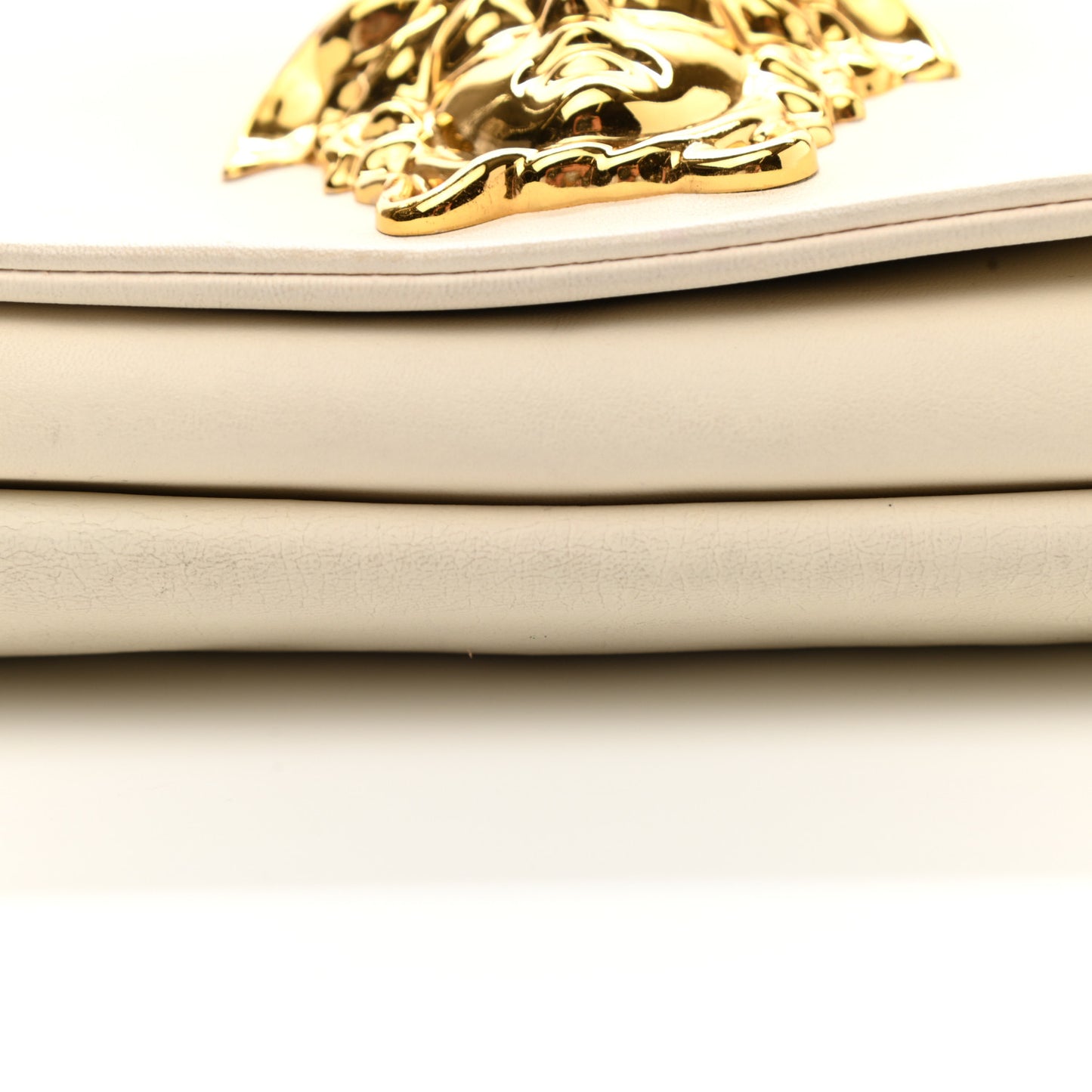 Nappa Palazzo Sultan Shoulder Bag White