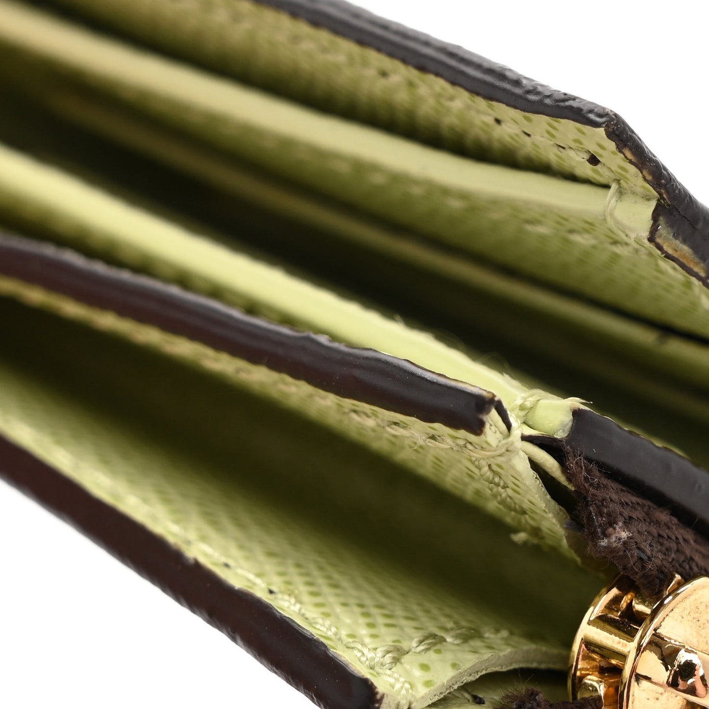 Monogram Lisa Wallet Light Green