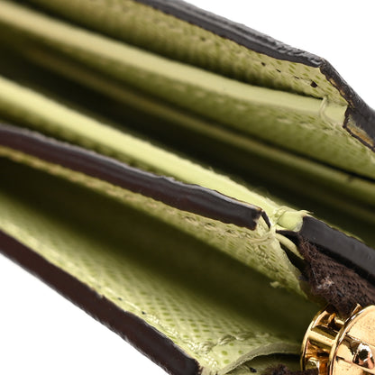 Louis Vuitton Monogram Lisa Wallet Light Green 8 of 9