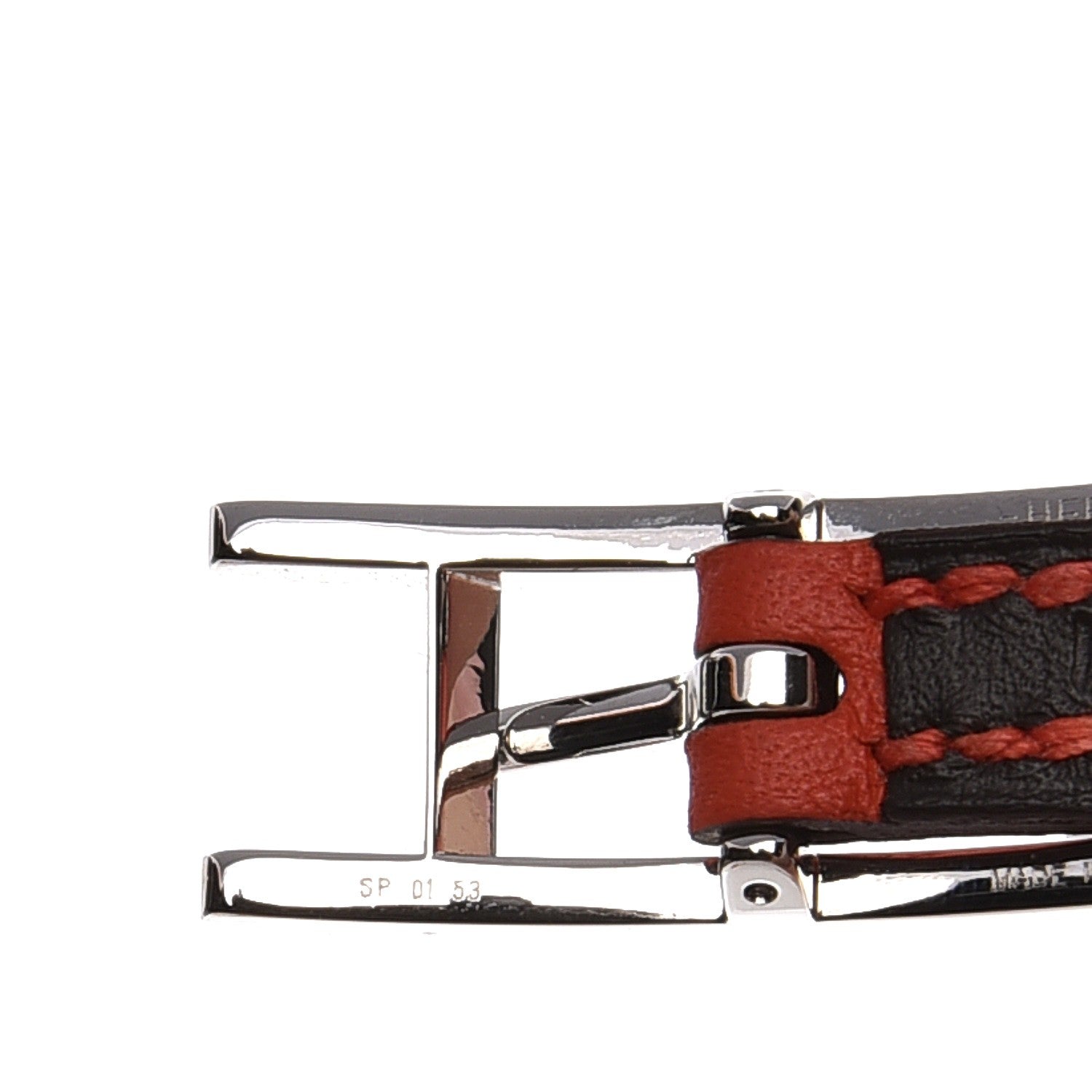 Hermes Swift Chamonix Behapi Double Tour Reversible Bracelet Large Capucine Chocolate 5 of 5