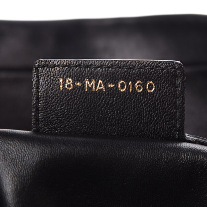 Christian Dior Lambskin Medium Libertine Hobo Black 9 of 10